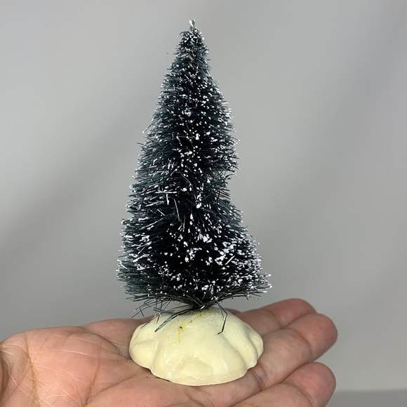 5 pc vintage Christmas decor lot Bird house Santa reindeer star & tree - Picture 17 of 17